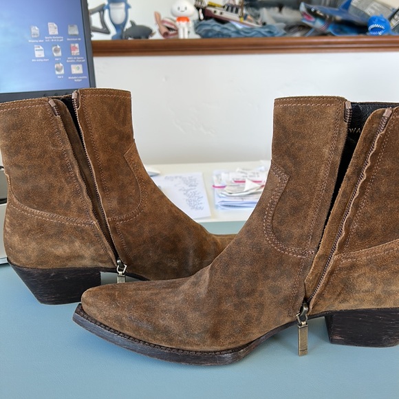 Saint Laurent brown booties - Picture 4 of 4